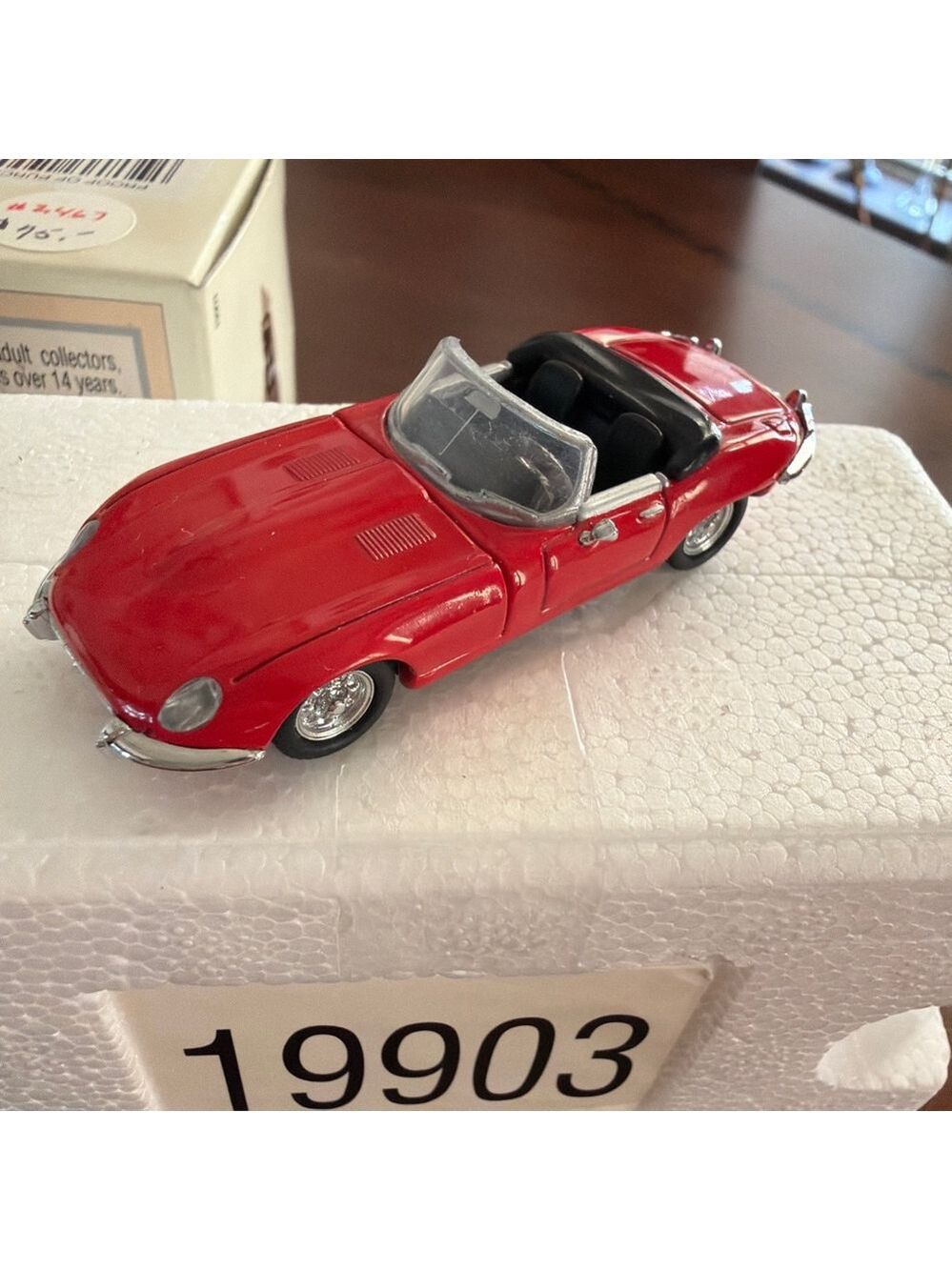 Collectors Boys The Jay Leno Collection Red & Black jaguar Toy Car One Size